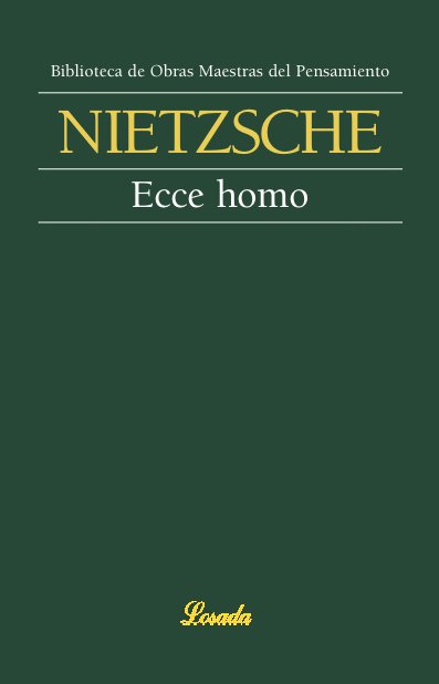 ECCE HOMO, de Nietzsche, Friedrich | portada del libro