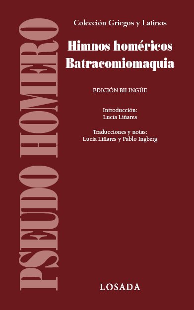 HIMNOS HOMERICOS, de Homero, Pseudo | portada del libro