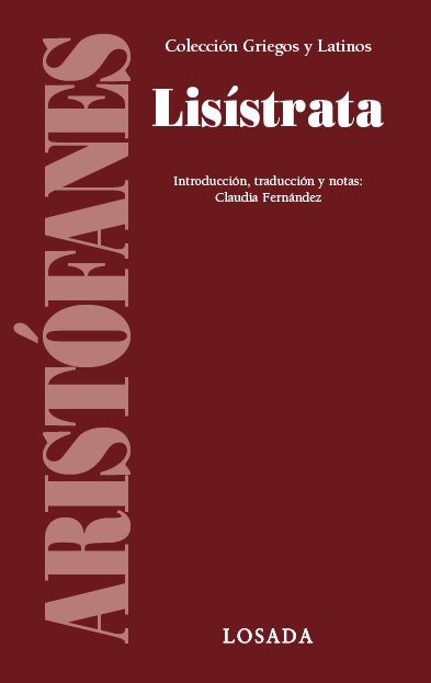 LISISTRATA, de Aristófanes, Aristófanes | portada del libro