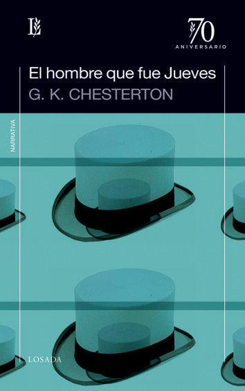 HOMBRE QUE FUE JUEVES,EL 70 ANIV., de Chesterton, Gilbert Keith | portada del libro