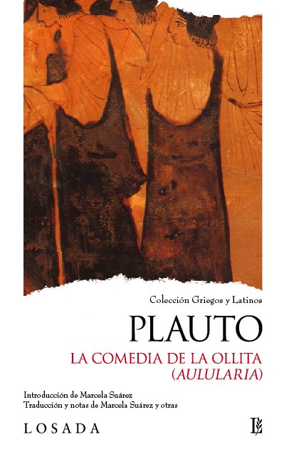 LA COMEDIA DE LA OLLITA, de PLAUTO | portada del libro