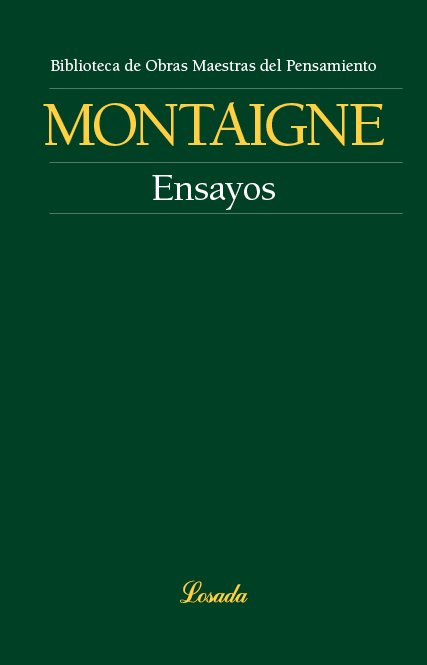 Ensayos, de MONTAIGNE, MICHEL DE | portada del libro