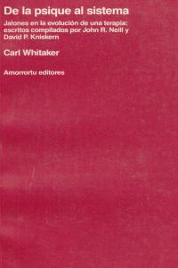 De la psique al sistema, de Whitaker, Carl | portada del libro