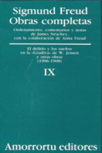 Obras Completas. Volumen 9, de Freud, Sigmund | portada del libro