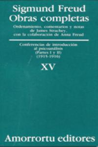Obras Completas. Volumen 15, de Freud, Sigmund | portada del libro