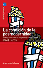 La condición de la posmodernidad, de Harvey, David | portada del libro