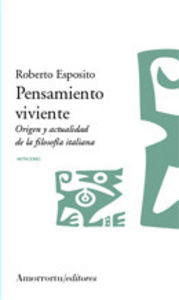 Pensamiento viviente, de ROBERTO ESPOSITO | portada del libro