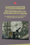 UNA INT.A LA NATURALEZA DE LA CIENCIA, de ADURIZ BRAVO | portada del libro