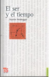 El ser y el tiempo, de HEIDEGGER | portada del libro