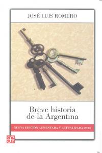 Breve historia de la Argentina, de ROMERO | portada del libro