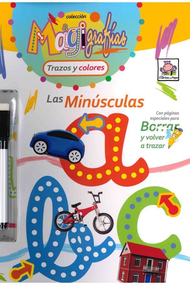 MAGIGRAFIAS -LAS MINUSCULAS, de VV.AA. | portada del libro