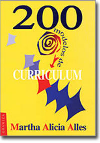 200 MODELOS DE CURRICULUM, de ALLES | portada del libro