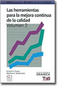 HERRAMIENTAS PARA MEJORA CONTINUA DE LA CALIDAD, V.2, de CHANG | portada del libro