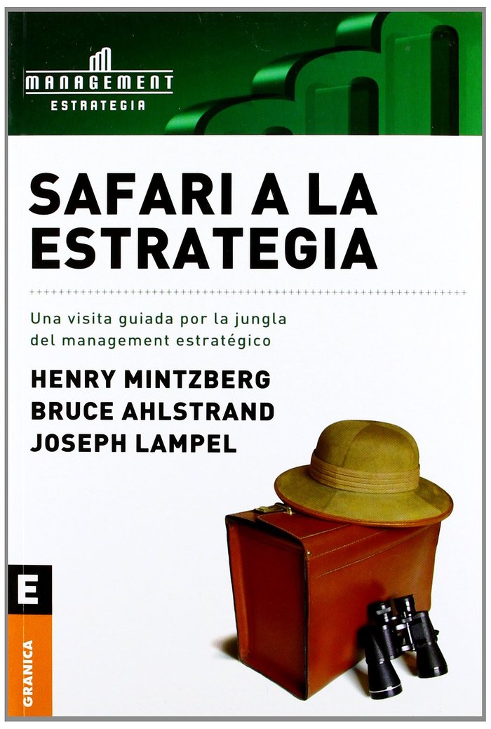 Safari a la estrategia, de MINTZBERG, HENRY | portada del libro