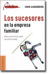 SUCESORES EN LA EMPRESA FAMILIAR, de LANSBERG | portada del libro