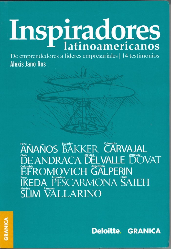 Inspiradores Latinoamericanos, de JANO ROS, ALEXIS | portada del libro