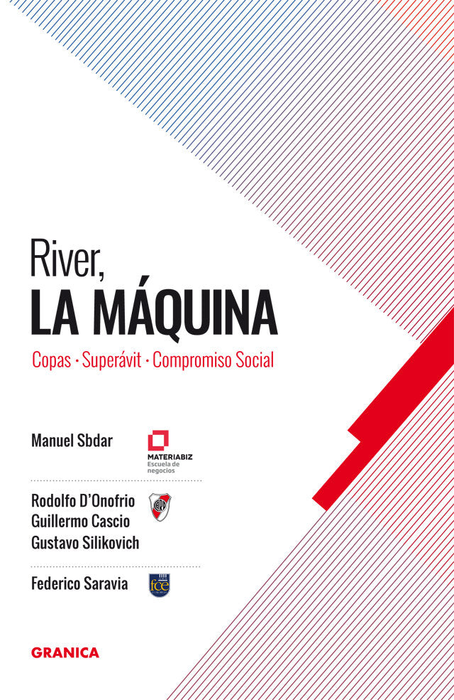 RIVER, LA MAQUINA, de SBDAR, MANUEL | portada del libro