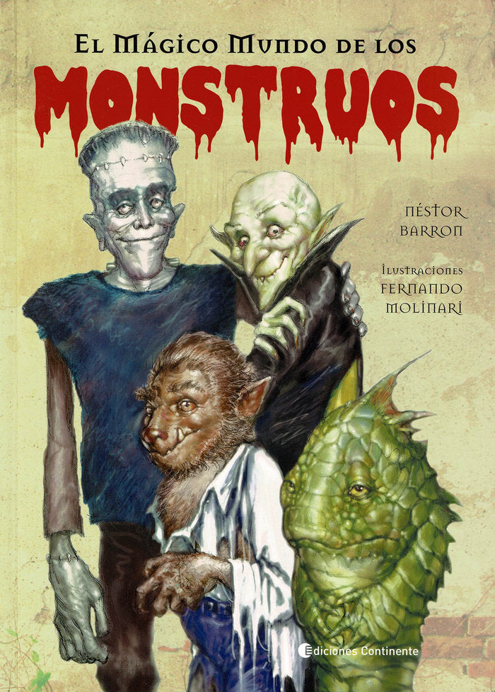 El mágico mundo de los monstruos, de Barron, Néstor | portada del libro