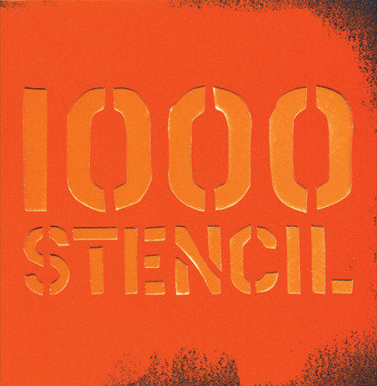 1000 stencil. Argentina graffiti, de INDIJ,GUIDO | portada del libro