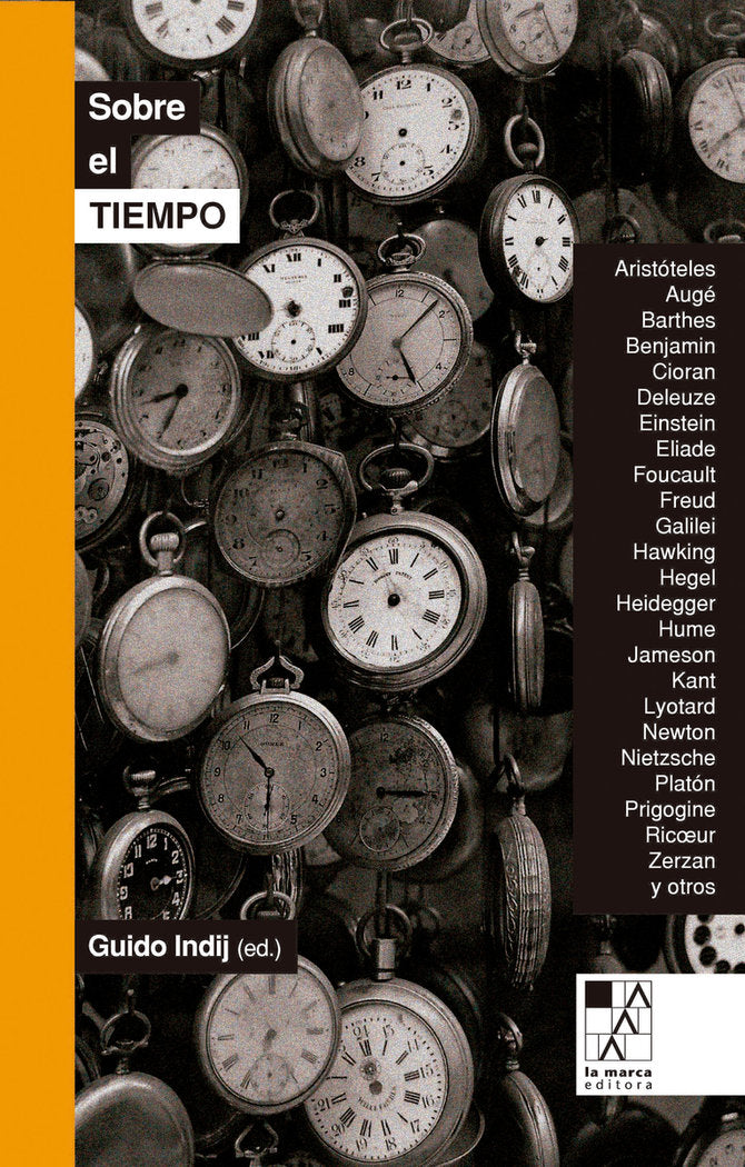 SOBRE EL TIEMPO, de GUIDO INDIJ | portada del libro
