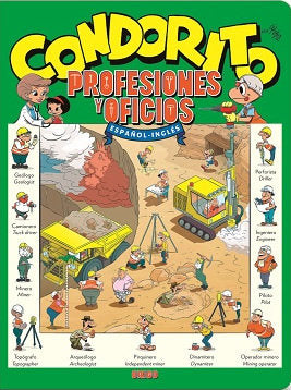 CONDORITO. PROFESIONES Y OFICIOS, de PEPO | portada del libro