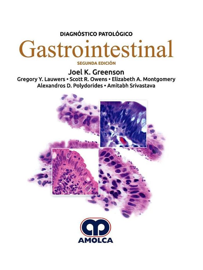 DIAGNOSTICO PATOLOGICO GASTROINTESTINAL 2ª ED., de GREENSON,J | portada del libro