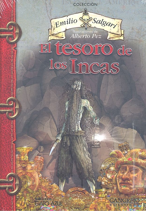 TESORO DE LOS INCAS, de Salgari, Emilio | portada del libro
