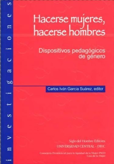 HACERSE MUJERES HACERSE HOMBRES, de GARCIA SUAREZ | portada del libro