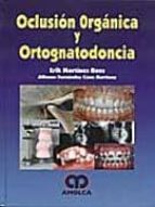OCLUSION ORGANICA Y ORTOGNATODONCIA, de E. MARTINEZ ROOS | portada del libro