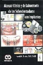 SHAFIE MANUAL CLINICO Y DE LABORATORIO DE LAS SOBREDENTADUR, de HAMID R. SHAFIE | portada del libro