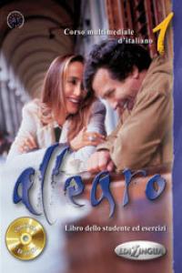 CORSO MULTIMEDIALE D´ITALIANO 1 ALLEGRO CON CD LIBRO DELLO STUDENTE, de AA.VV. | portada del libro
