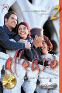 ALLEGRO 2 (+CD) LIBRO DELLO STUDENTE ED ESERCIZI, de EDILINGUA | portada del libro