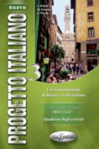 NUOVO PROGETTO ITALIANO 3 EJERCICIO, de Varios autores | portada del libro