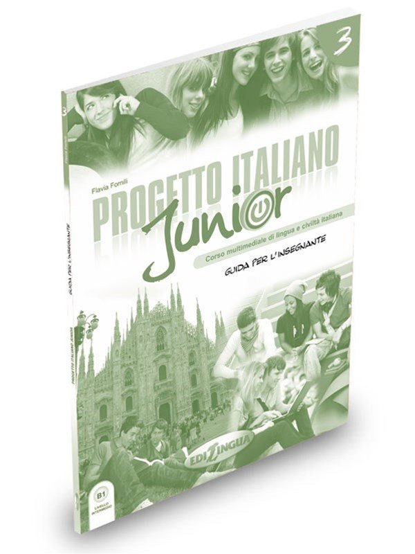 PROGETTO ITALIANO JUNIOR 3 - GUIDA PER L' INSEGNANTE, de VVAA | portada del libro