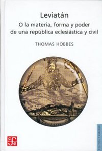 LEVIATAN O LA MATERIA-HOBBES, de HOBBES | portada del libro