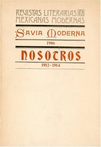 Savia Moderna, 1906 : Nosotros, 1912-1914 | portada del libro