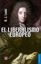 LIBERALISMO EUROPEO, de HAROLD LASKI | portada del libro