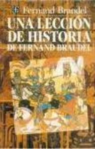 UNA LECCION HIST.(C.P.410), de BRAUDEL | portada del libro