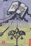 RUTAS DE LA INTERPRETACION, de ISER | portada del libro