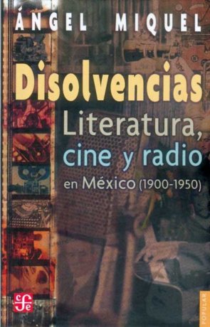 DISOLVENCIAS, de MIQUEL, ANGEL | portada del libro
