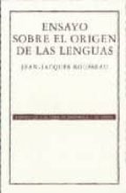ENSAYO SOBRE EL ORIGEN DE LAS LENGUAS, de J.J. ROUSSEAU | portada del libro
