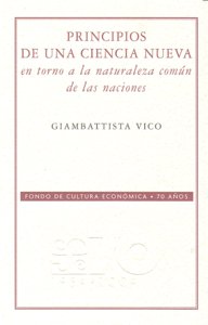 PRINCIPIOS DE UNA CIENCIA NUEVA, de VICO | portada del libro