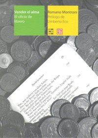VENDER EL ALMA EL OFICIO DE LIBRERO, de MONTRONI | portada del libro