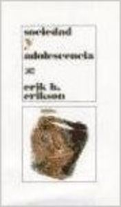 Sociedad y adolescencia, de Erikson | portada del libro