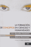 La formación de conceptos en ciencias y humanidades, de GONZALEZ,PABLO | portada del libro