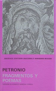 FRAGMENTOS Y POEMAS, de PETRONIO | portada del libro