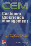 CEM CUSTOMER EXPERIENCE MANAGEMENT, de SCHMITT | portada del libro