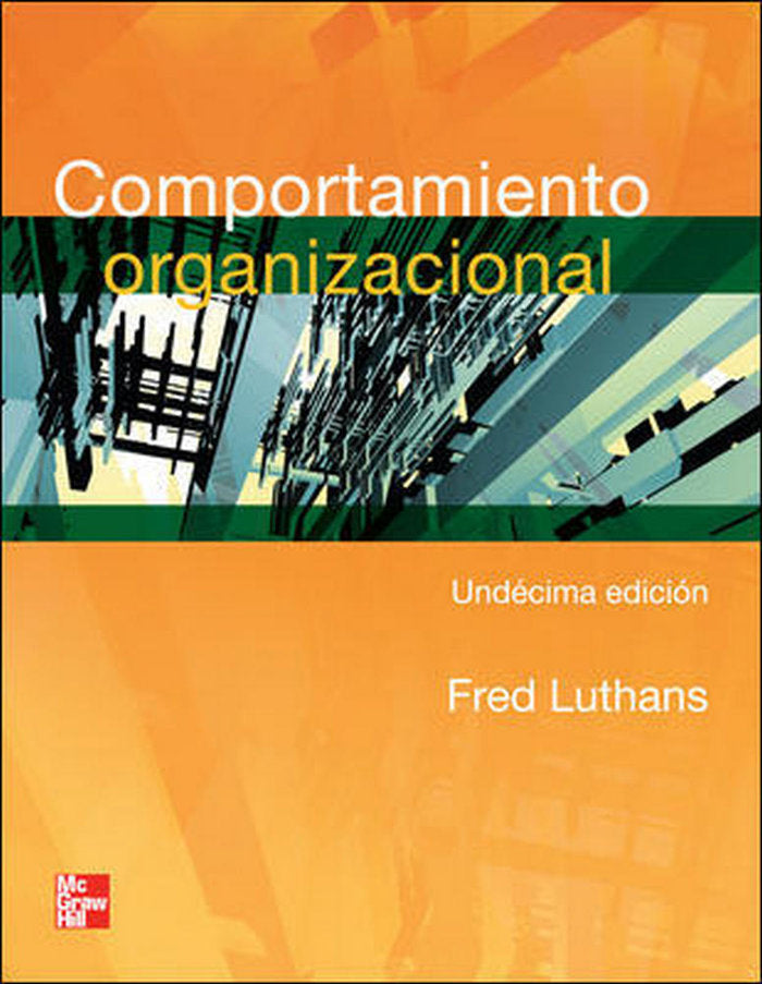 COMPORTAMIENTO ORGANIZACIONAL, de LUTHANS | portada del libro