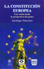 CONSTITUCION EUROPEA, de Santiago Petschen | portada del libro