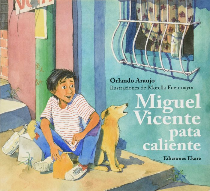 Miguel Vicente pata caliente | portada del libro